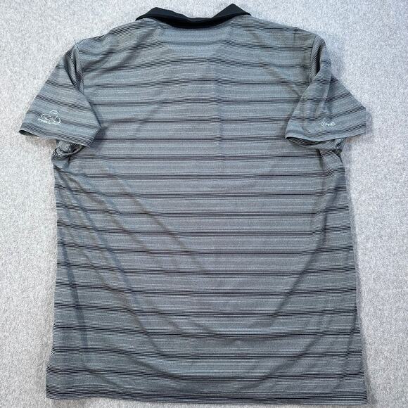 Ping Sensor Cool Striped Golf Polo Shirt Men's XL Performance Short Sleeve - Picture 9 of 11